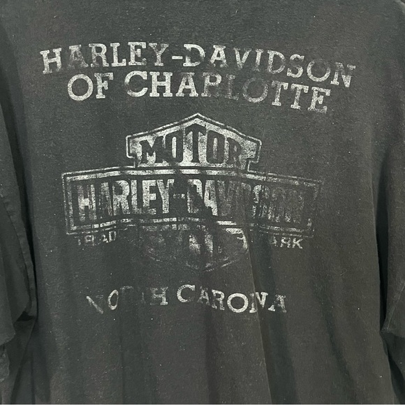 Harley-Davidson Black Cotton Tee - Picture 5 of 8